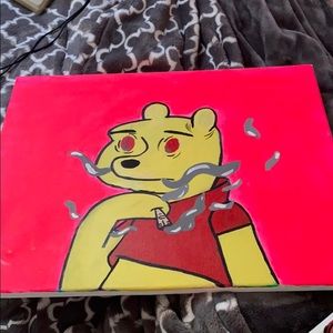 Winnie the Pooh painting